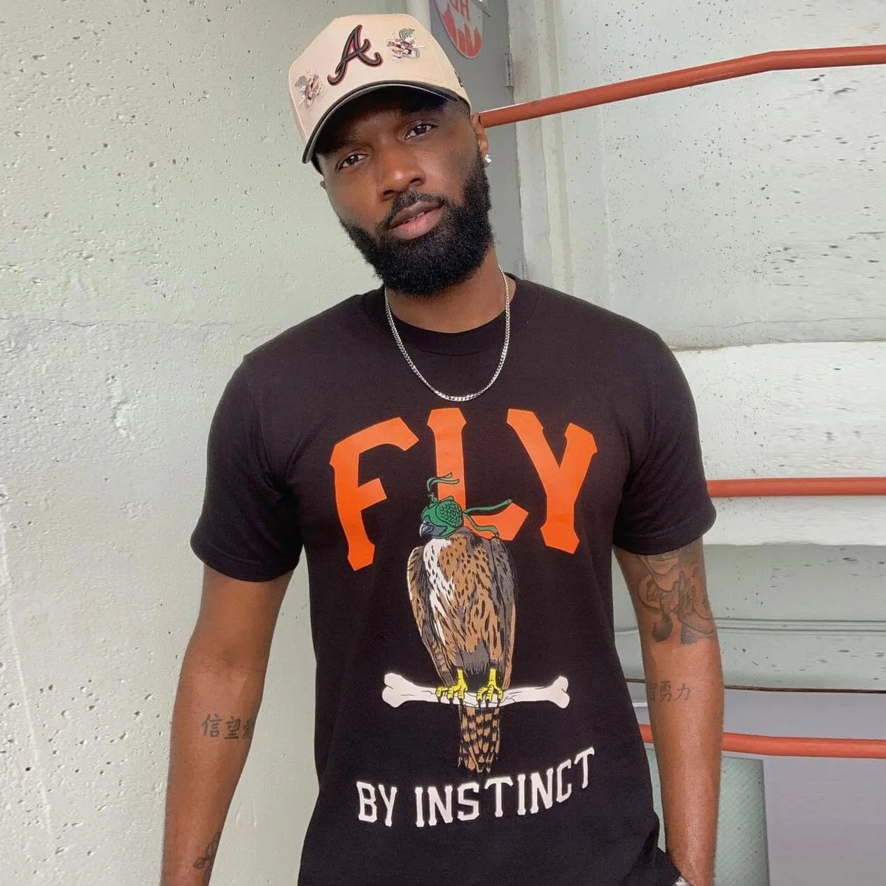 Fly By Instinct - Black T-Shirt