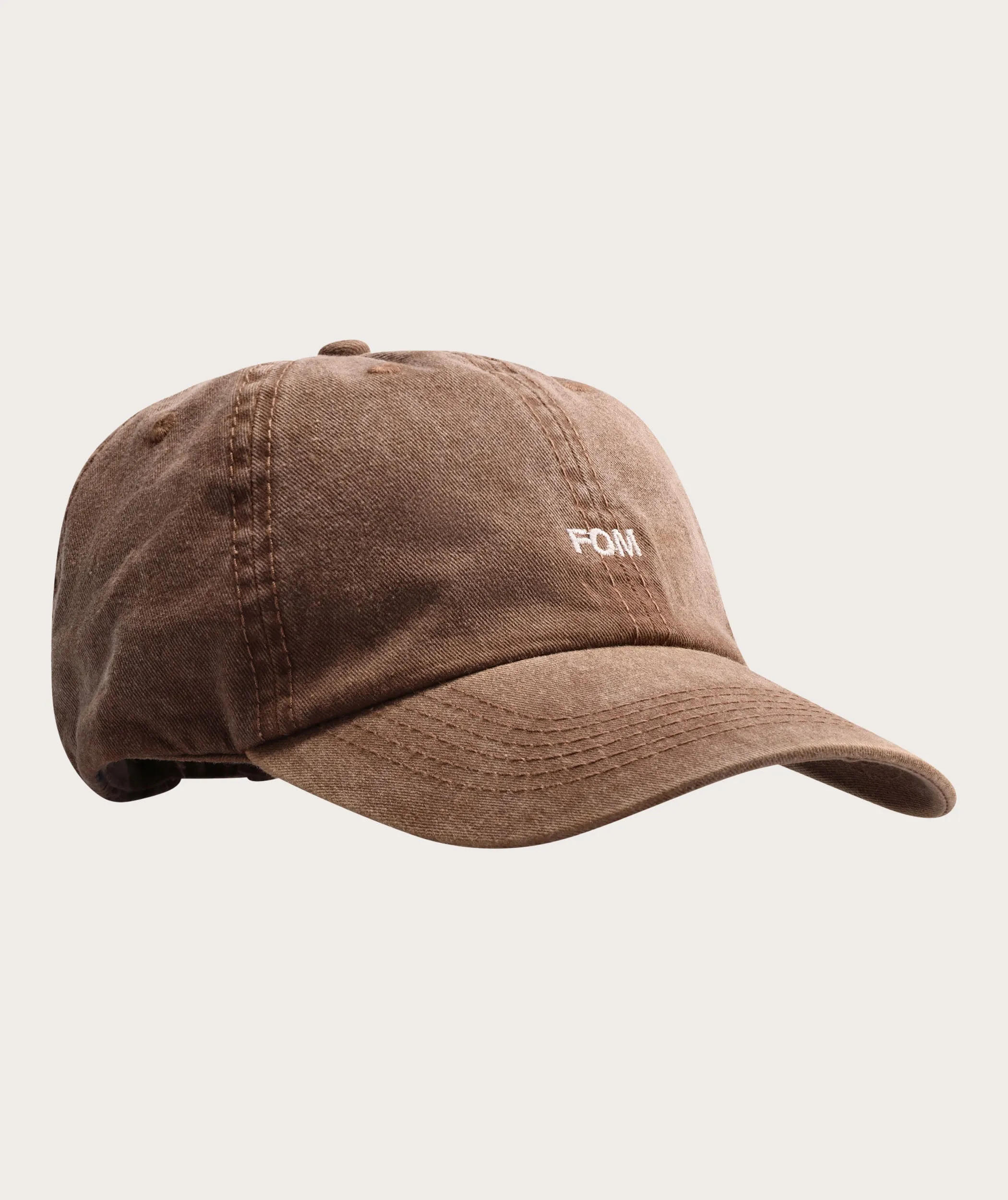 FOM Dad Cap - Washed Chocolate