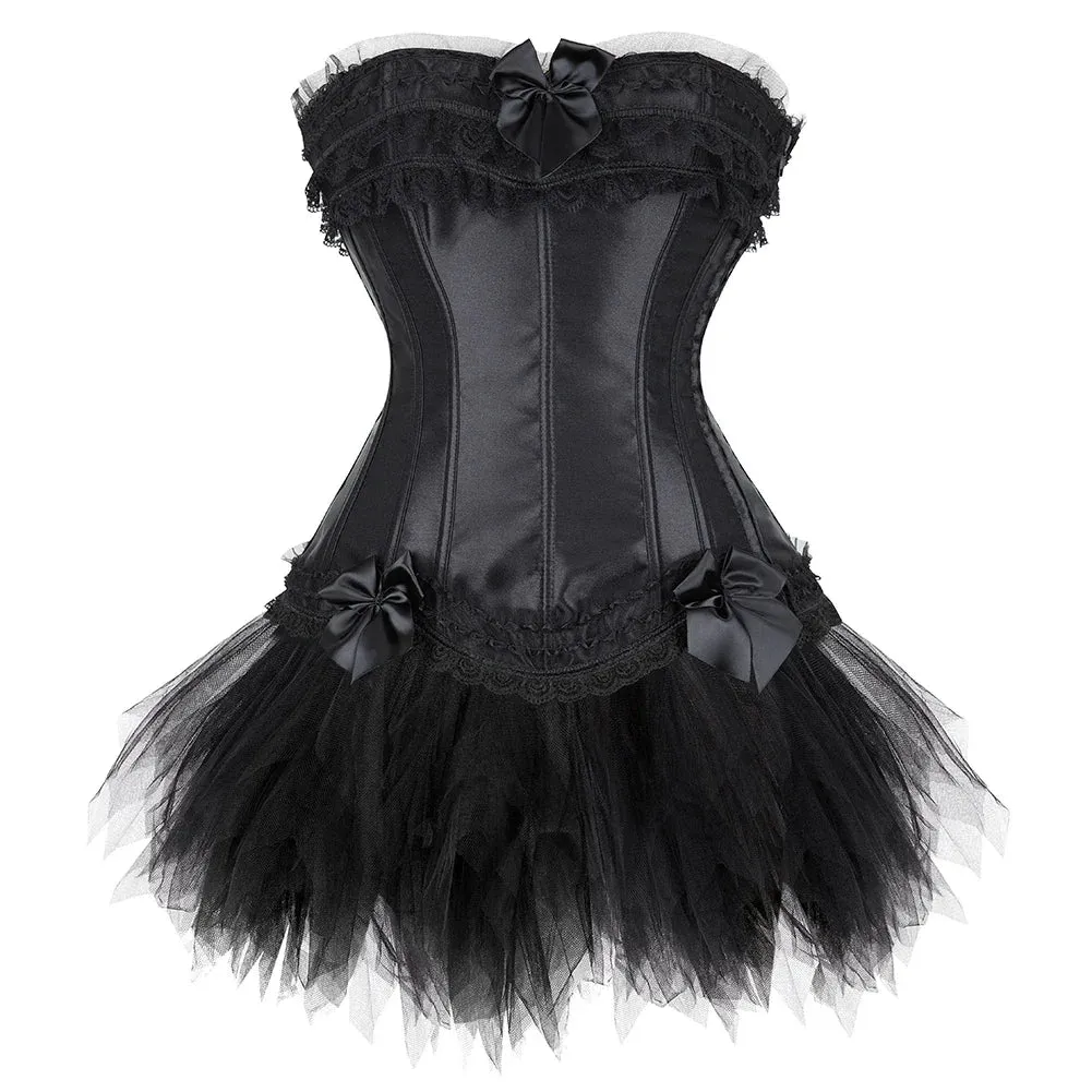 Funki Buys | Dresses | Women's Victorian Lace Corset Dresses