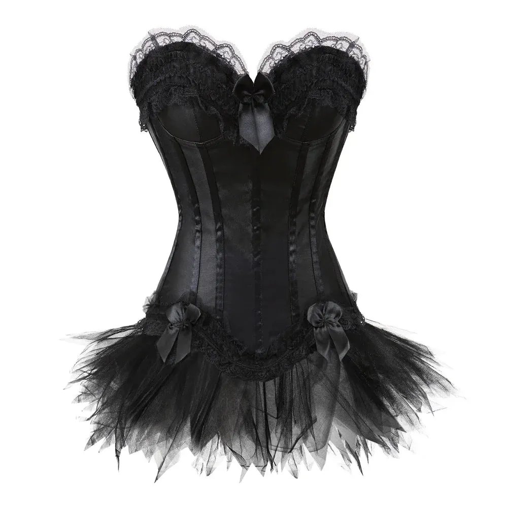 Funki Buys | Dresses | Women's Victorian Lace Corset Dresses