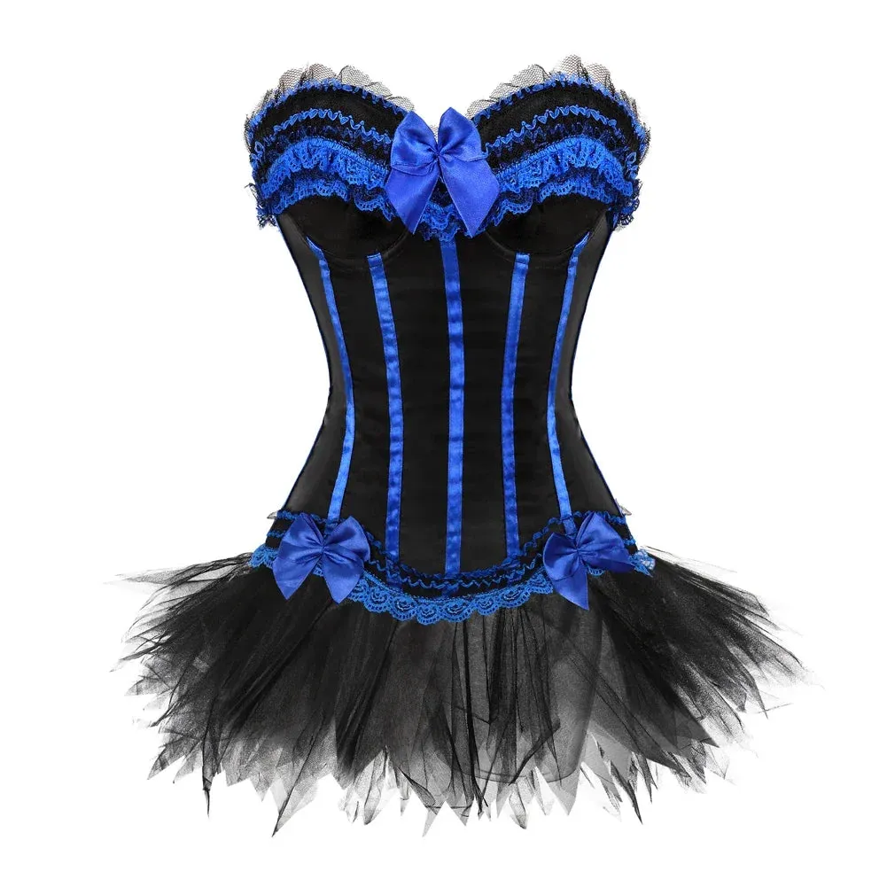 Funki Buys | Dresses | Women's Victorian Lace Corset Dresses