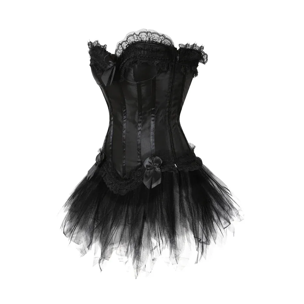 Funki Buys | Dresses | Women's Victorian Lace Corset Dresses