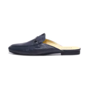 Gabor Mules Leather Blue Colour For Women