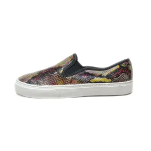 Gap Slip Ons Pu Leather Black Colour For Women