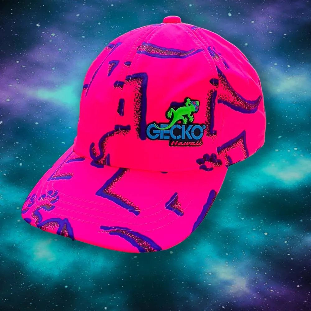 Gecko Hot Pink Petro Dad Hat