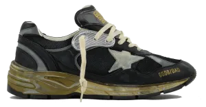 GOLDEN GOOSE DAD STAR BLACK SILVER