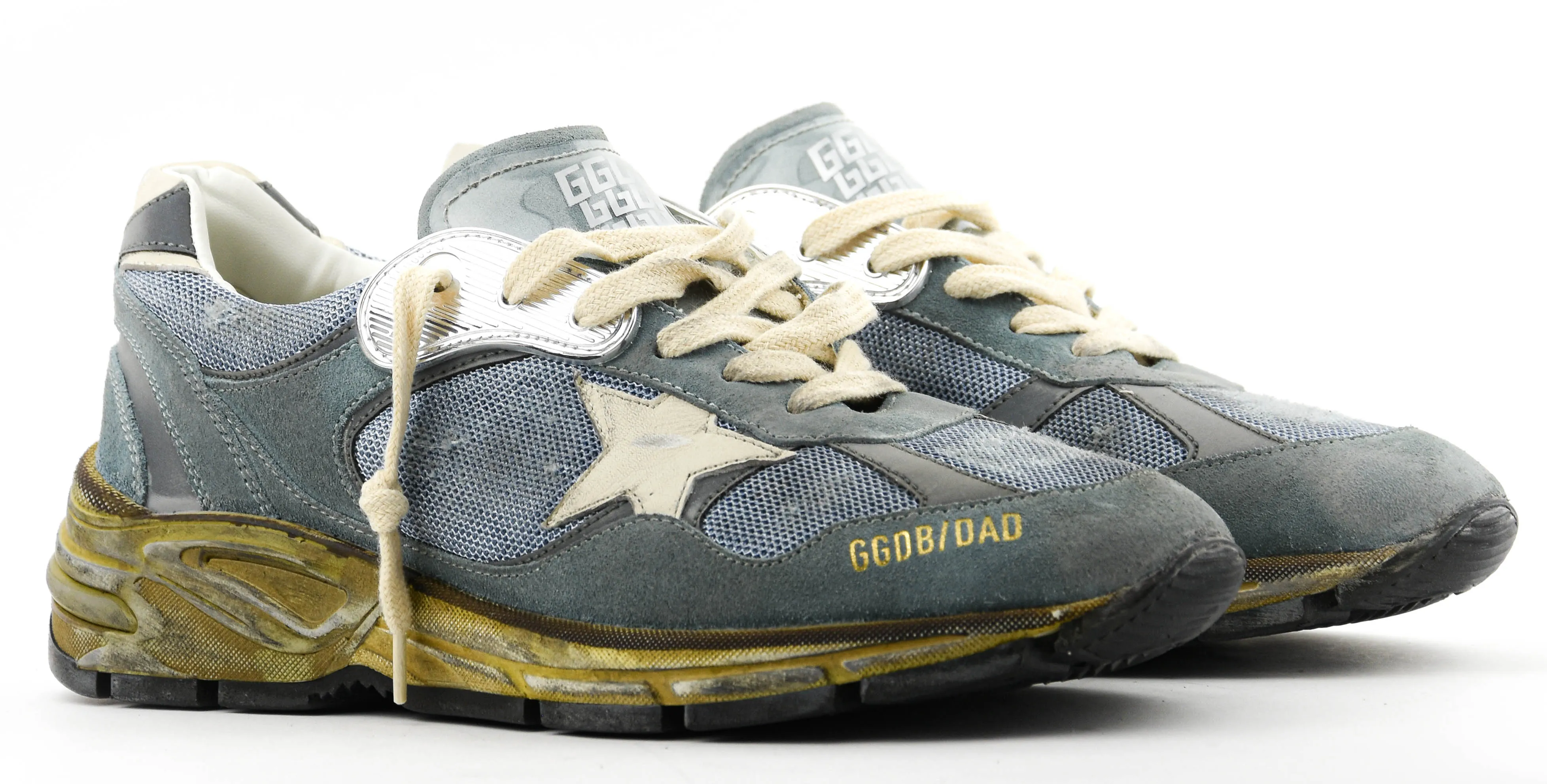 GOLDEN GOOSE RUNNING DAD BLUE