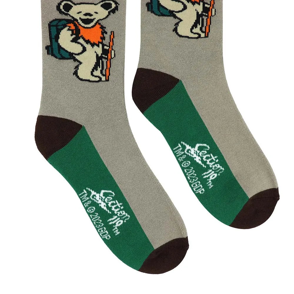 Grateful Dead | Socks | Adventure Bear in Brown