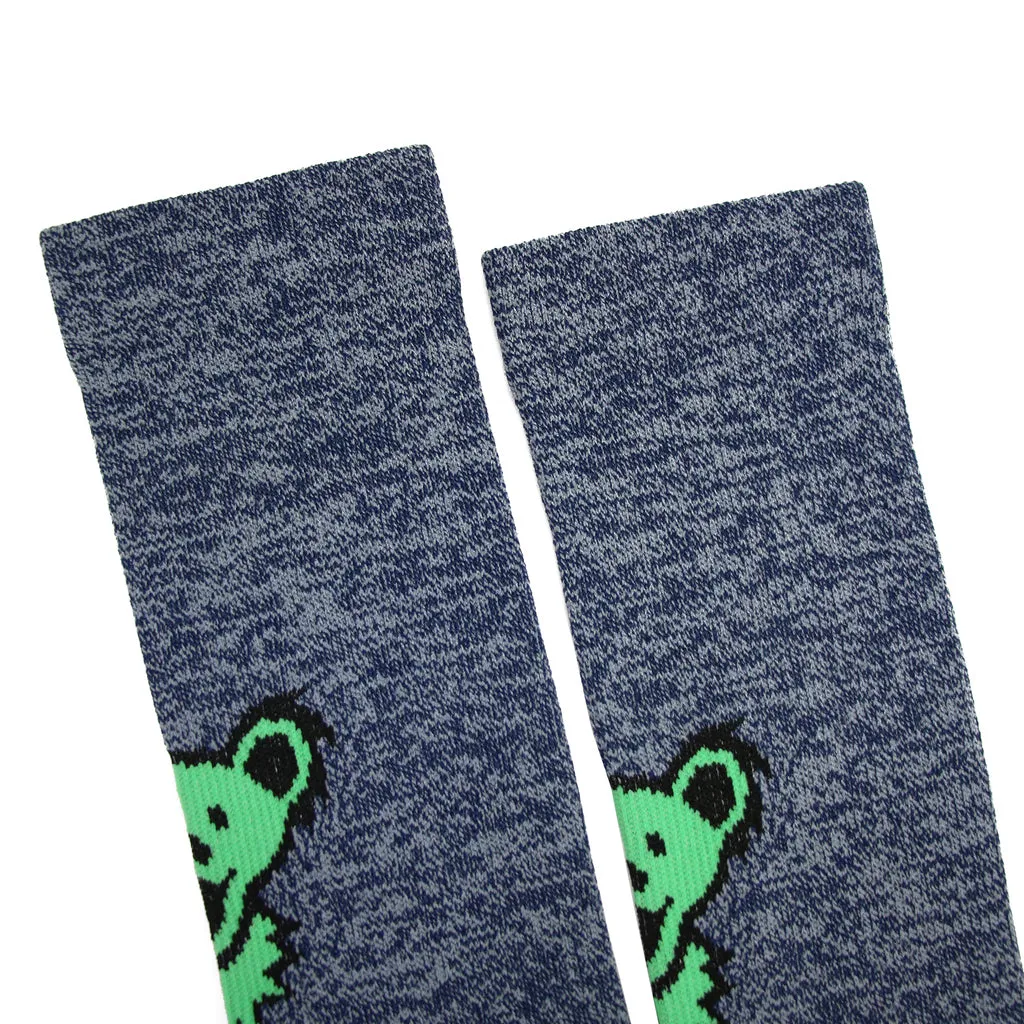 Grateful Dead | Socks | Grey & Navy Dancing Bear