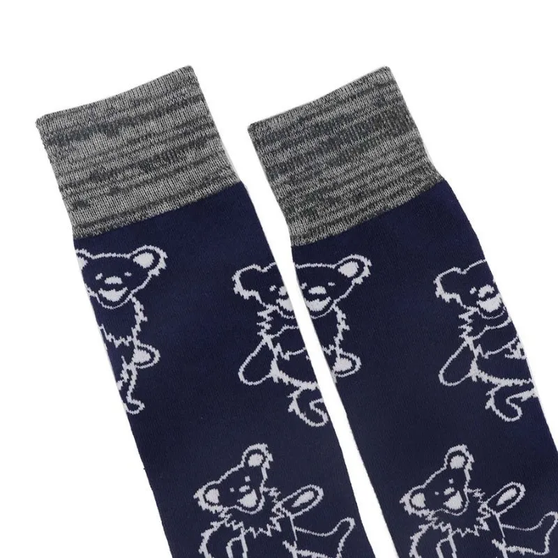 Grateful Dead | Socks | Navy Dancing Bear