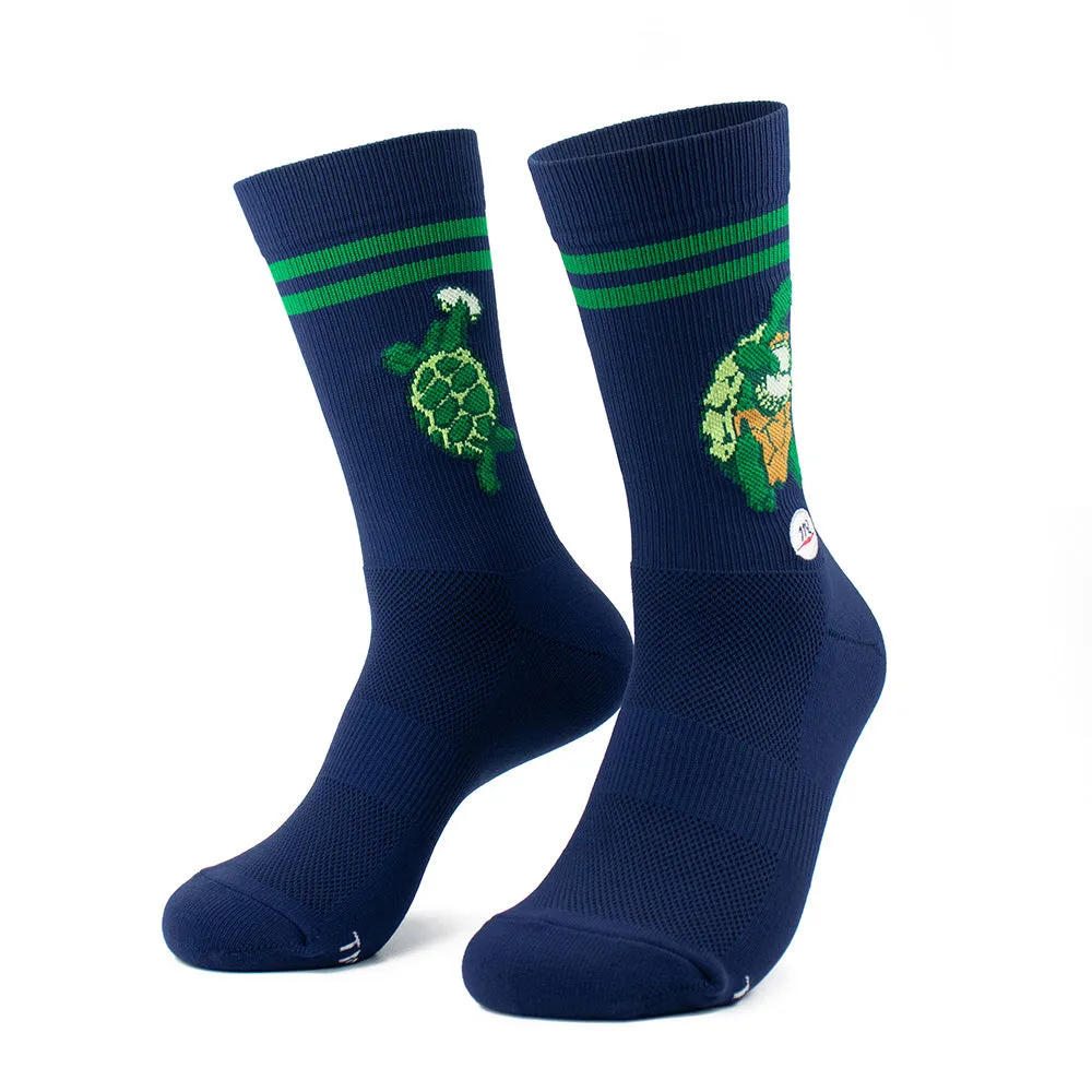 Grateful Dead | Socks | Turtles Navy and Green