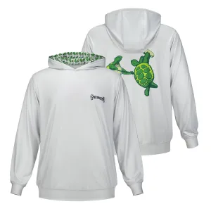 Grateful Dead | UPF 50 Hoodie | Logo and Turtles in Silver