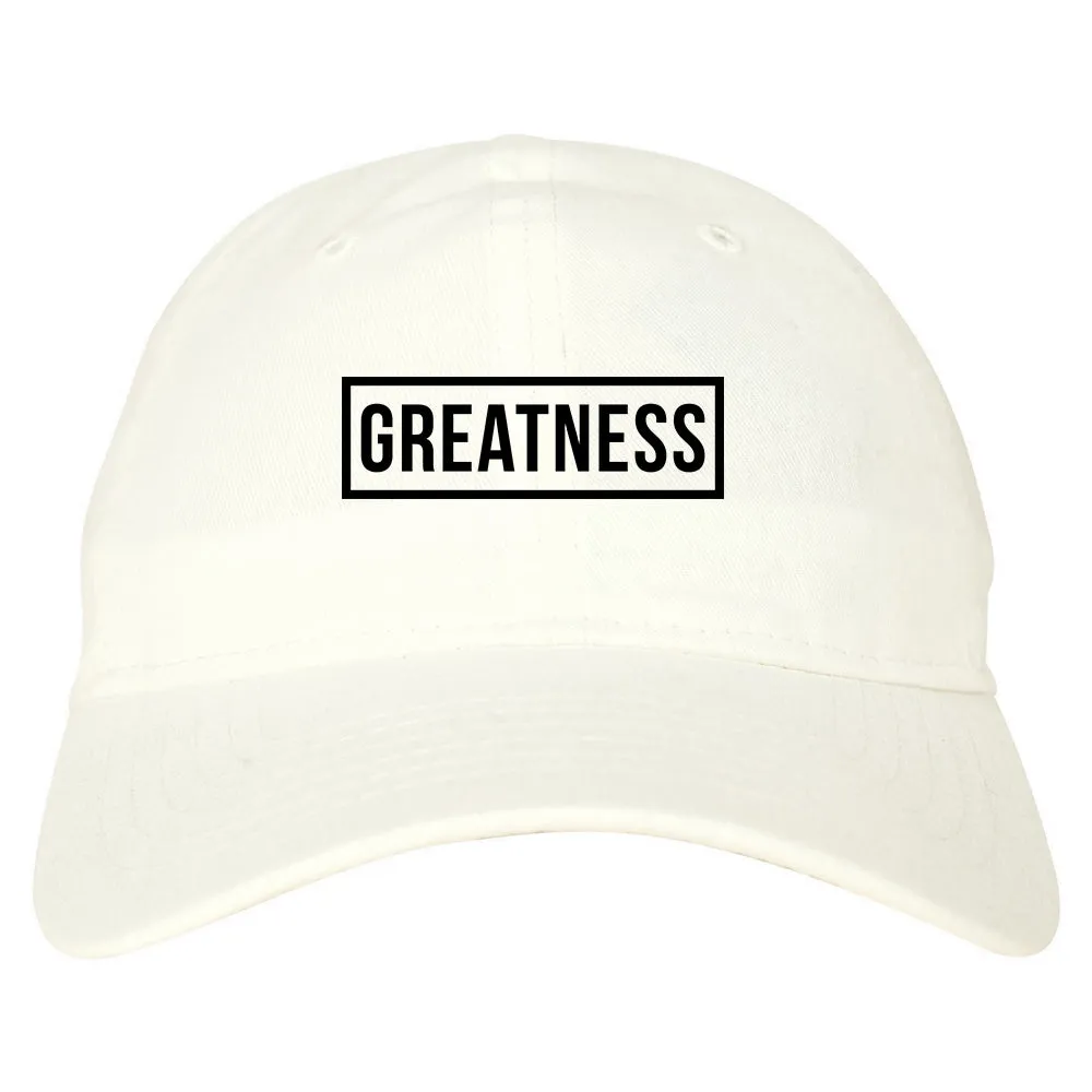 Greatness Box Mens Dad Hat