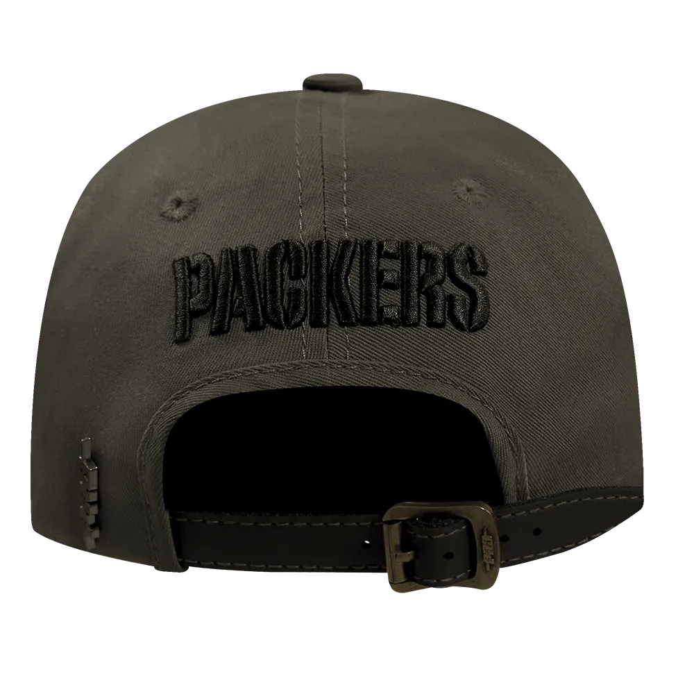 GREEN BAY PACKERS NEUTRAL DAD HAT (DARK TAUPE)