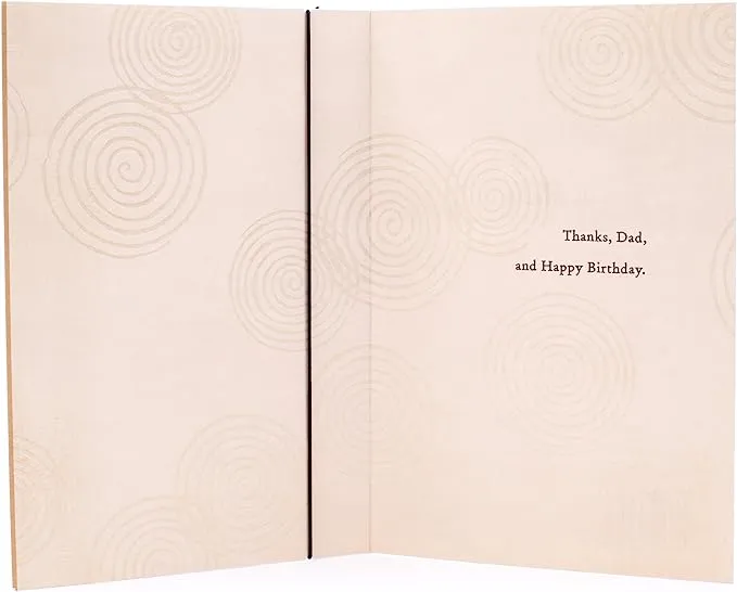 Hallmark Birthday Greeting Card for Dad (No Training Manual)