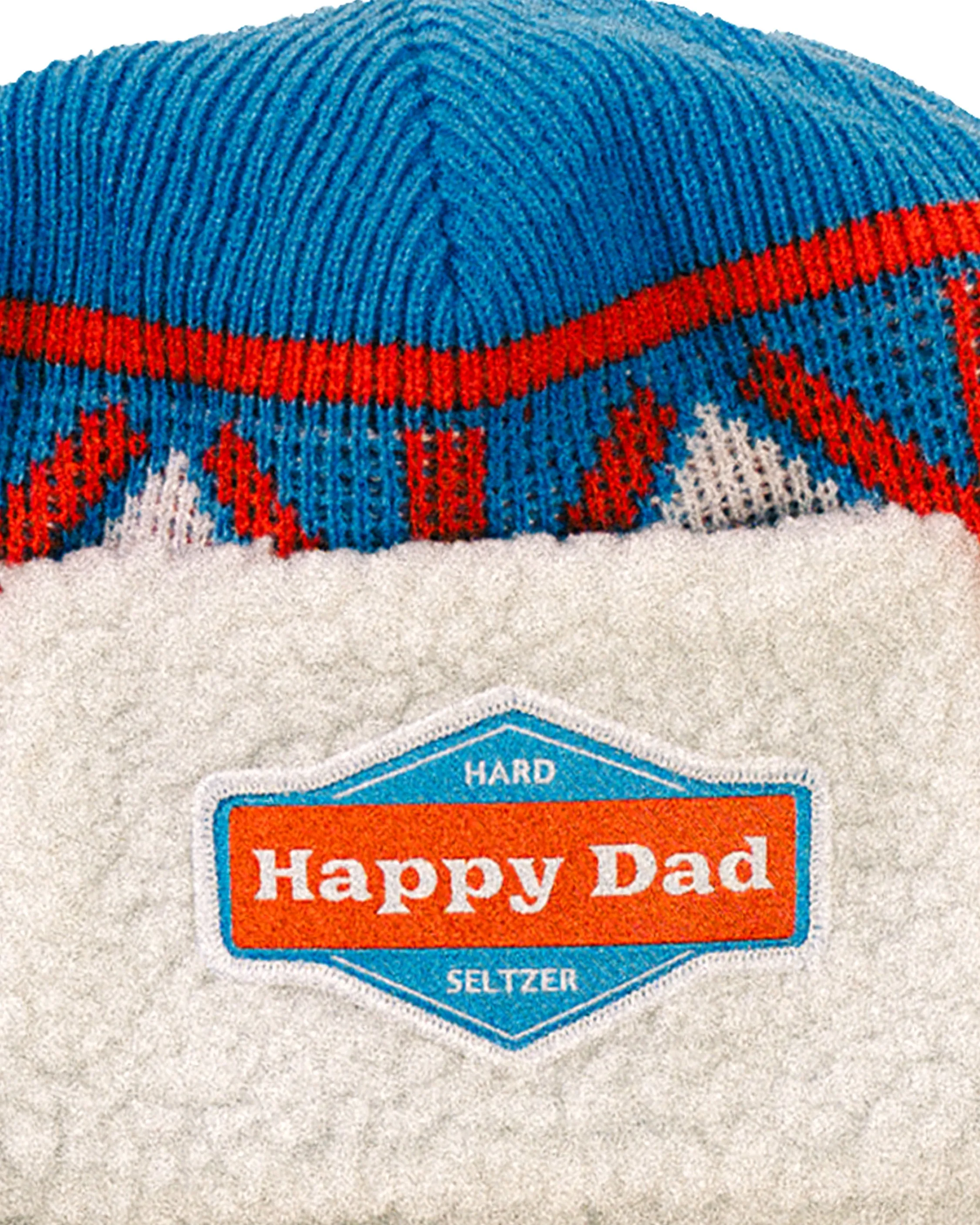 Happy Dad Winter Hat (Blue)