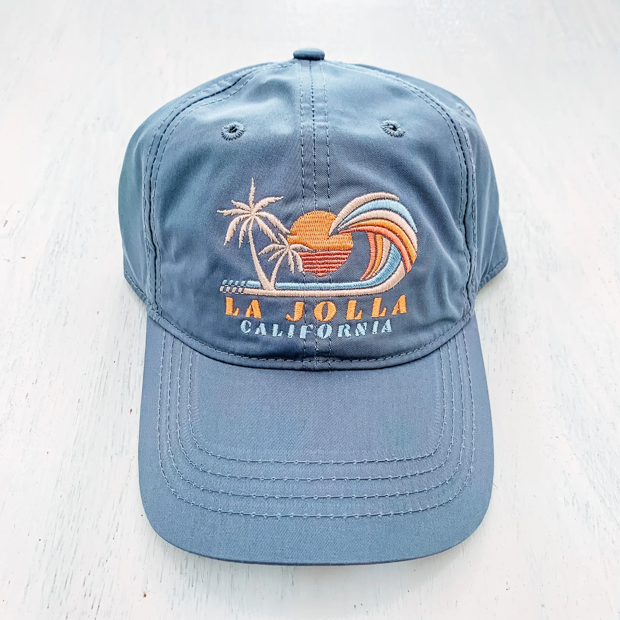 HAT with LA JOLLA CALIFORNIA (blue)