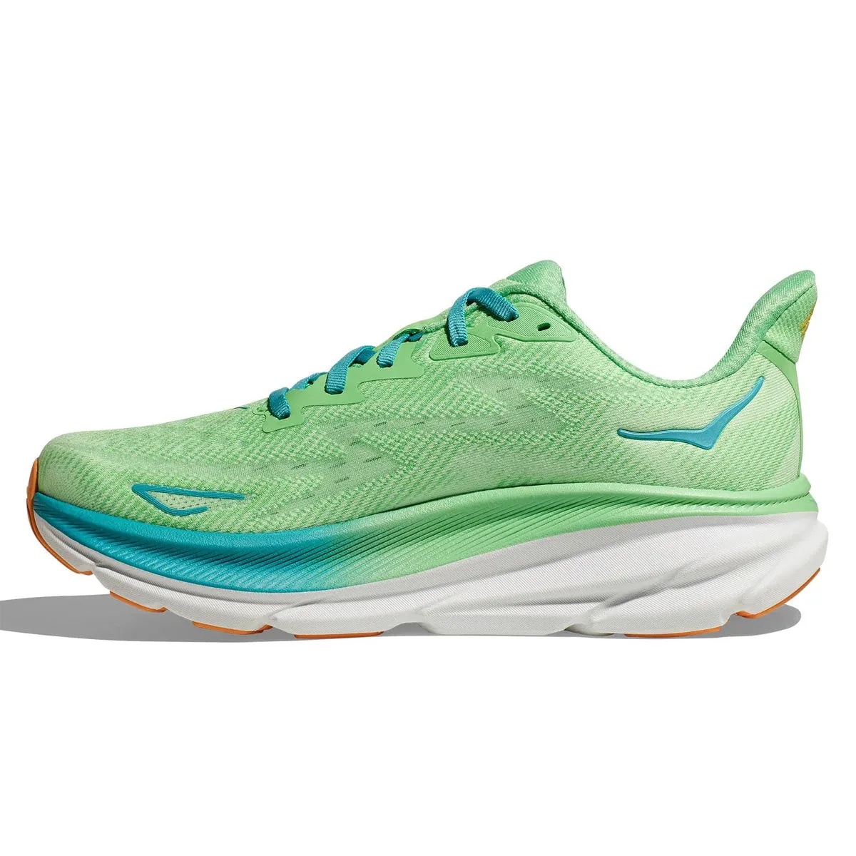 Hoka Clifton 9 Mens | Zest / Lime Glow