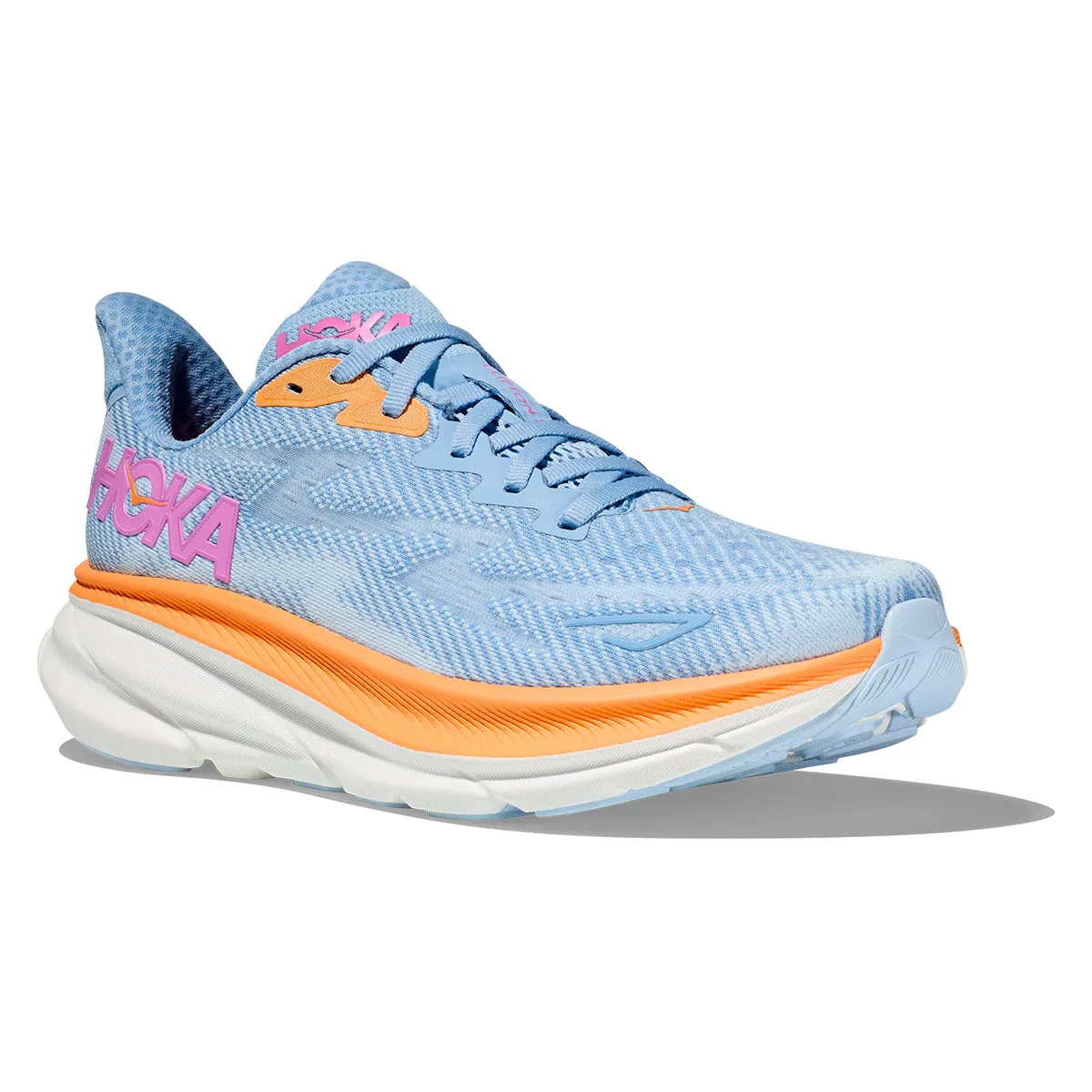 Hoka Clifton 9 Womens | Airy Blue / Ice Water