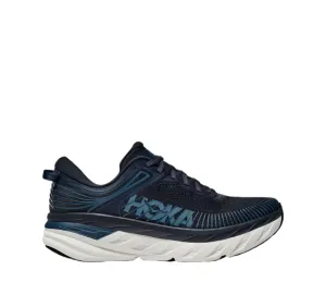 HOKA Men's Bondi 7 Sneaker - Outerspace/White