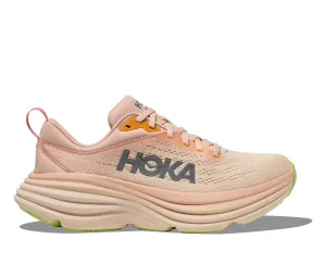 Hoka Women's Bondi 8 Sneaker - Cream/Vanilla