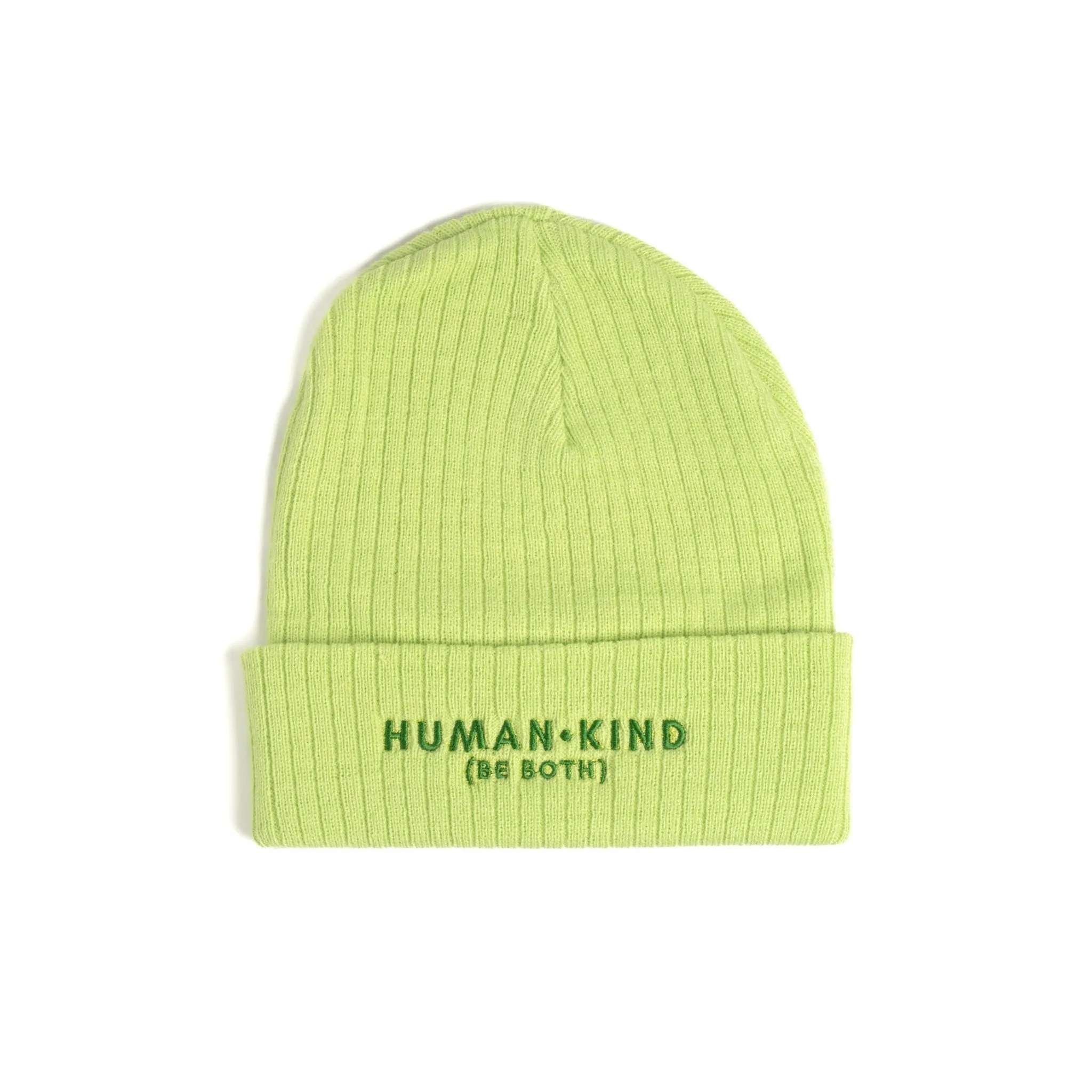 Human Kind Embroidered Beanie