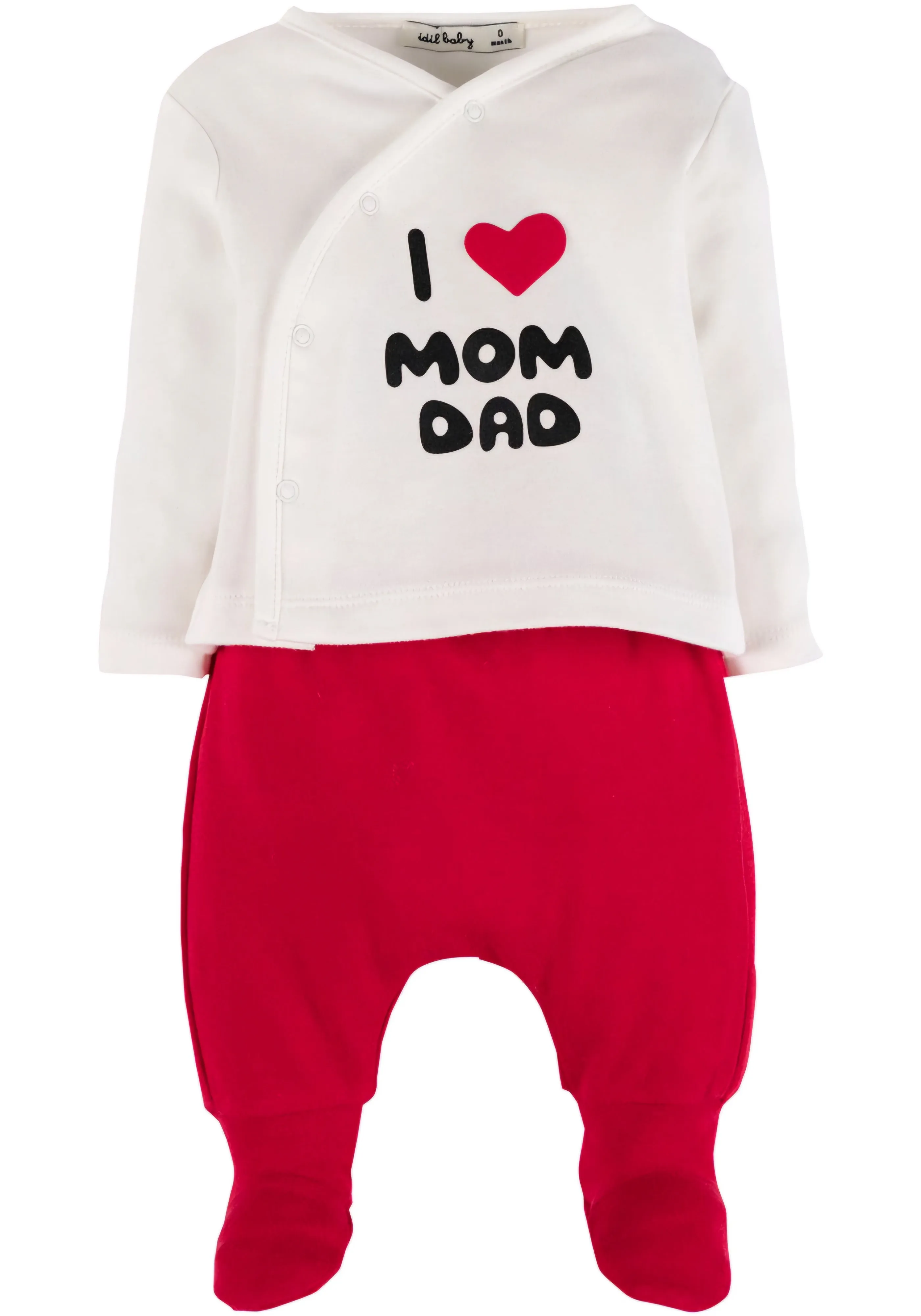 I ♥ Mom Dad 2PC Set.