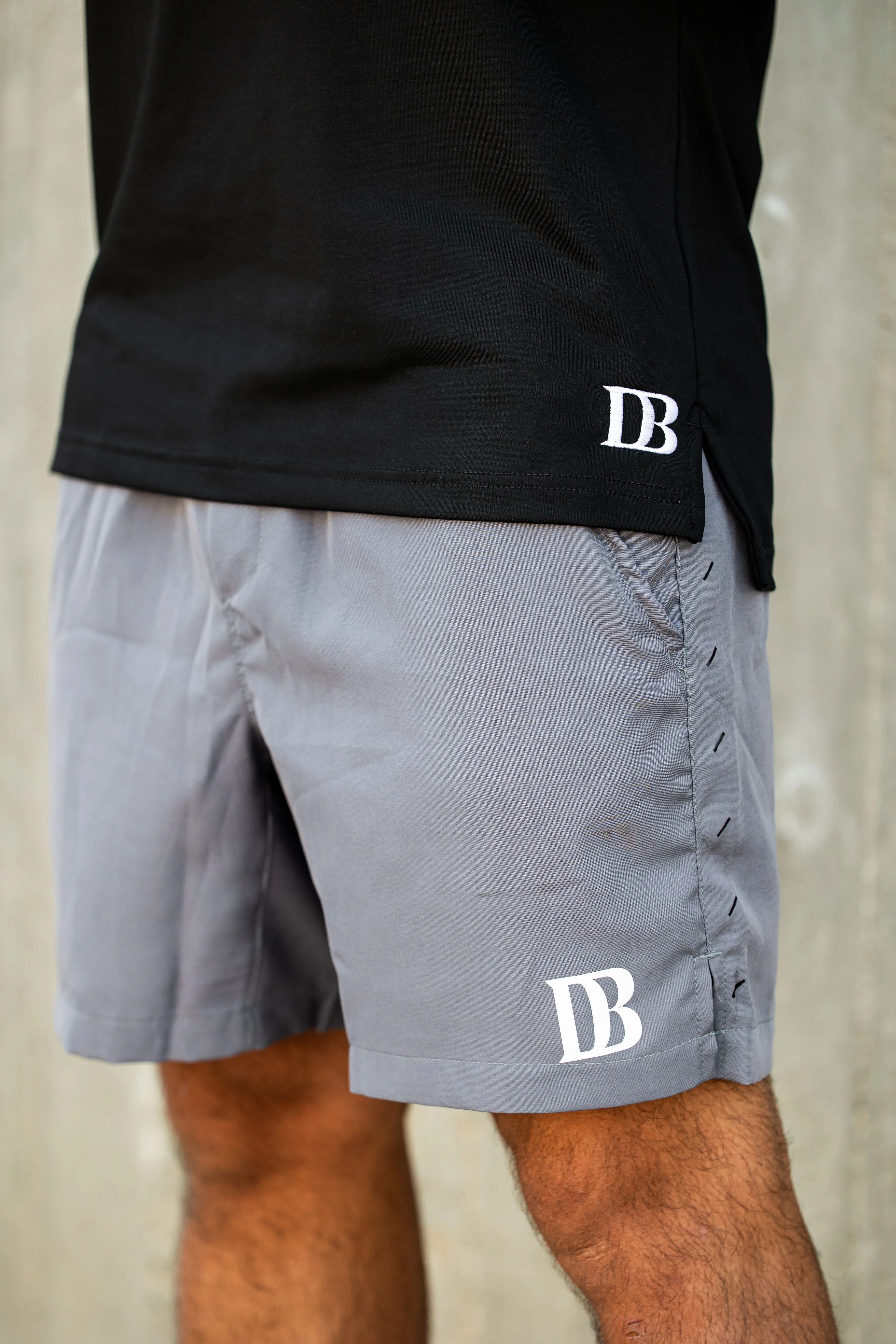 Impact Active Shorts (Concrete Grey)