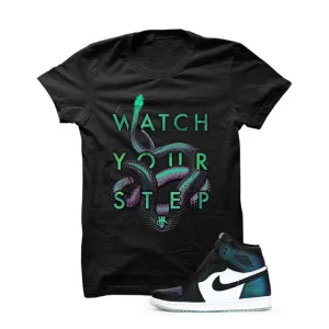 Jordan 1 All-Star Black T Shirt (Snakes)