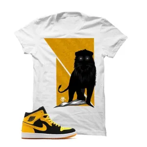 Jordan 1 Mid New Love White T Shirt (Lion)