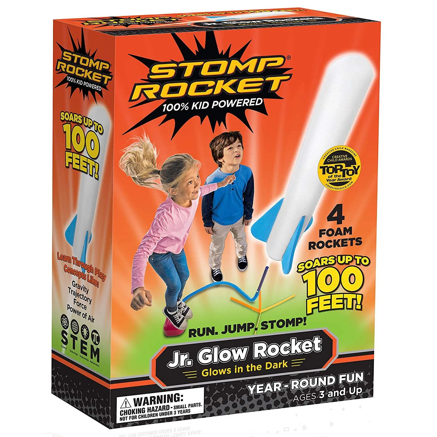 Jr. Glow Stomp Rocket