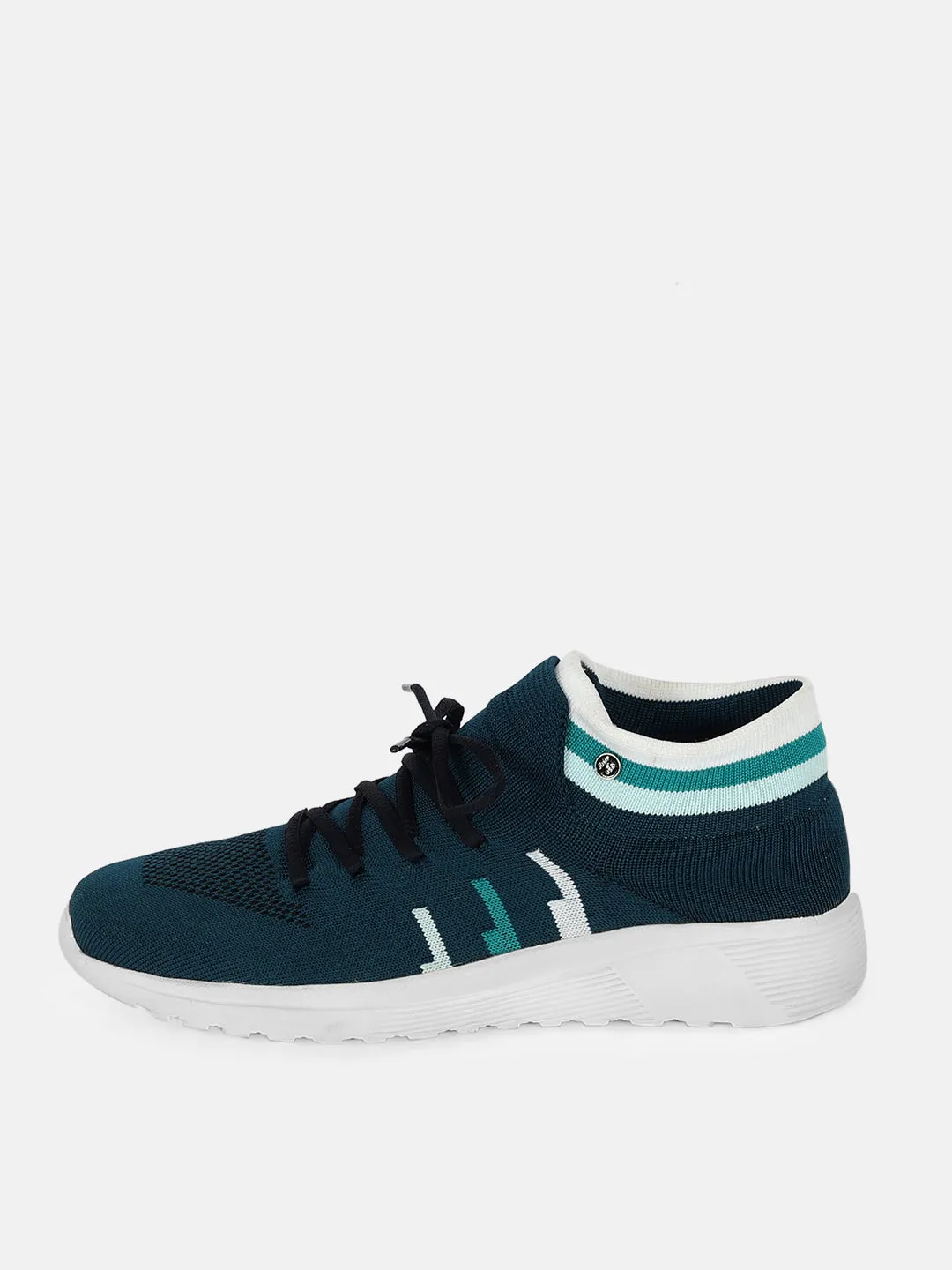 JUMP USA Mens Teal & White Maximal Comfort-everglide Range Walking Shoe