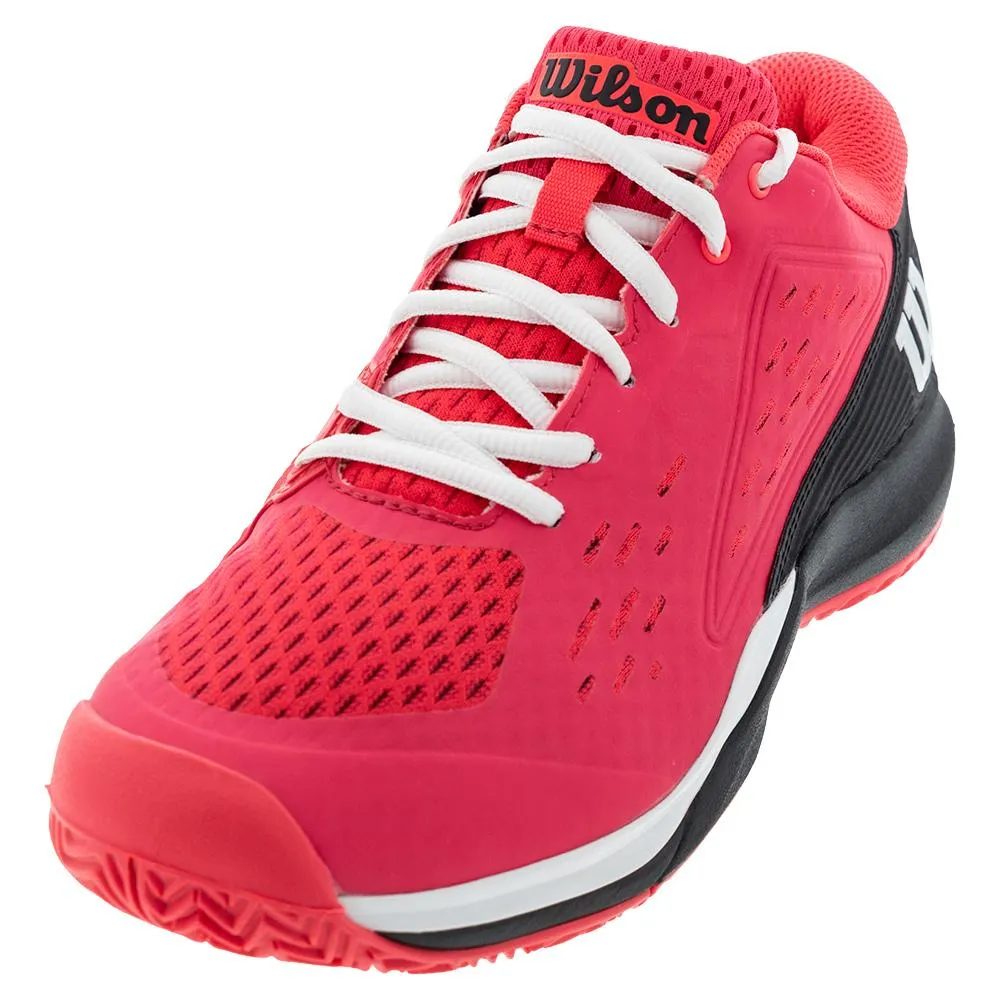 Junior`s Rush Pro Ace Tennis Shoes Diva Pink and Black