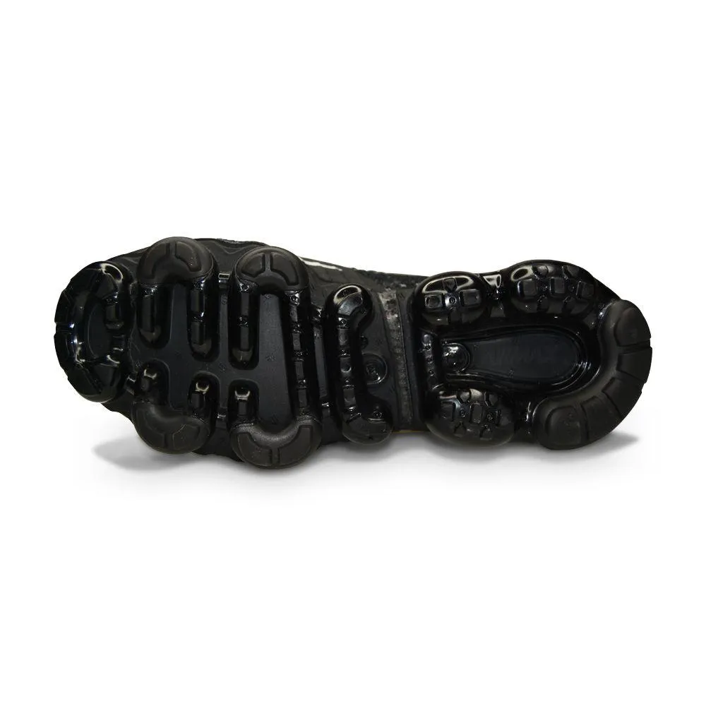 Juniors Womens Nike Air Vapormax Flyknit 2 - 942843 012 - Black Metallic Gold