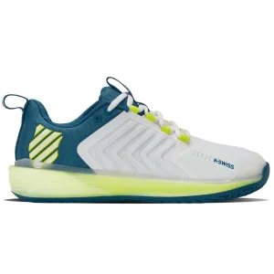 K Swiss Ultrashot 3 AC Men Tennis Shoes - White/Celestial/Primrose