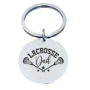 Lacrosse Dad Keychain