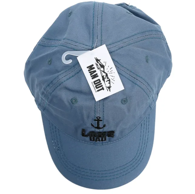 Lake Dad - Cadet Blue Adjustable Hat