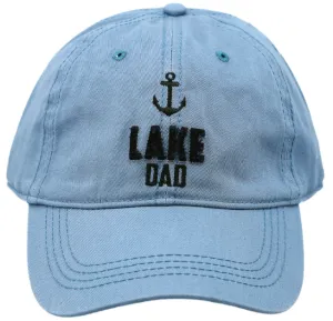 Lake Dad - Cadet Blue Adjustable Hat