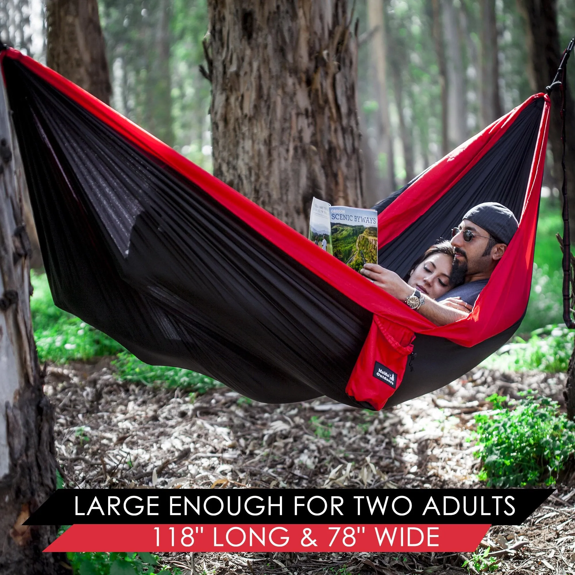 Lightweight Camping Hammock - MoMo Outdoors