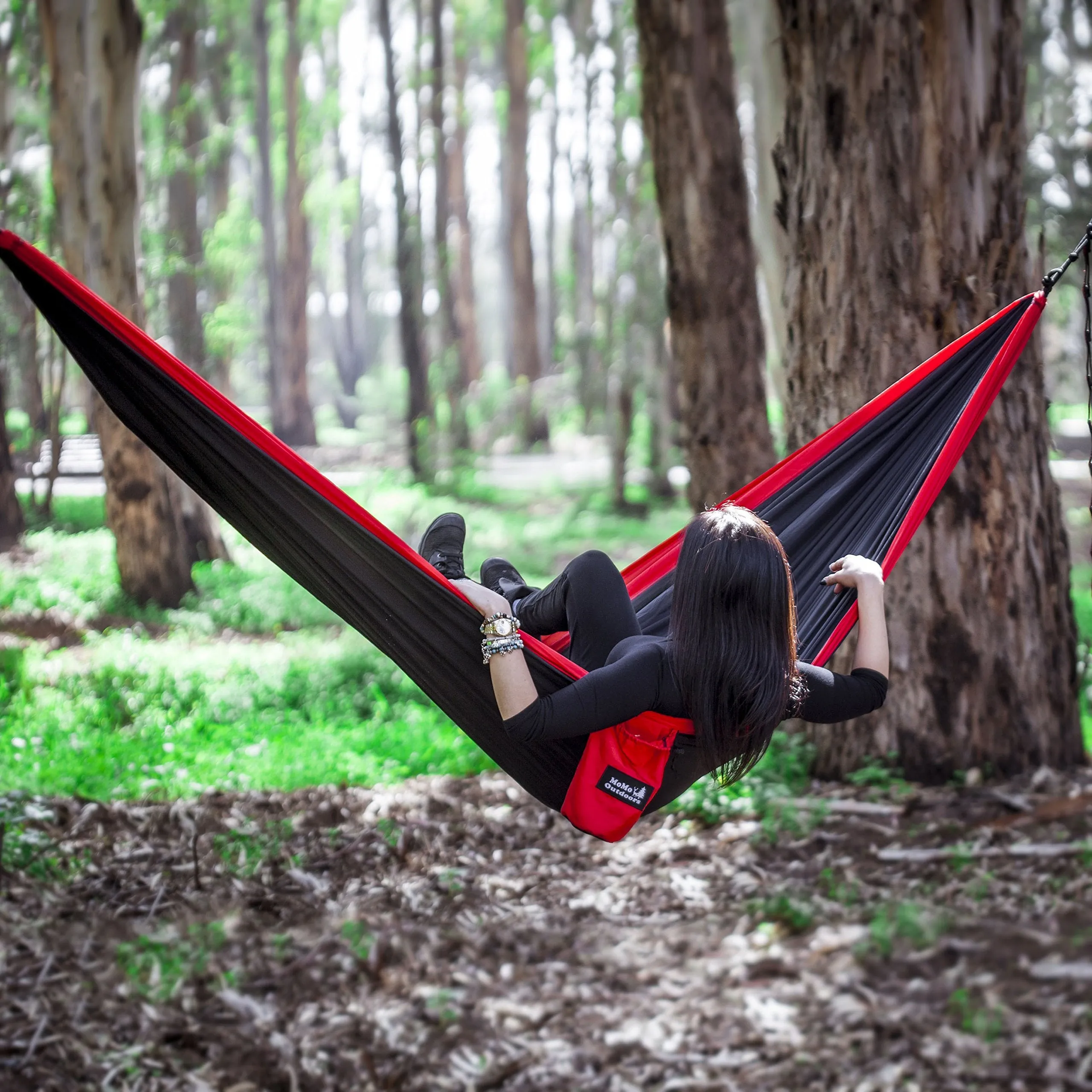 Lightweight Camping Hammock - MoMo Outdoors