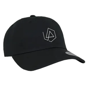 LP Hex Logo Dad Hat - Black