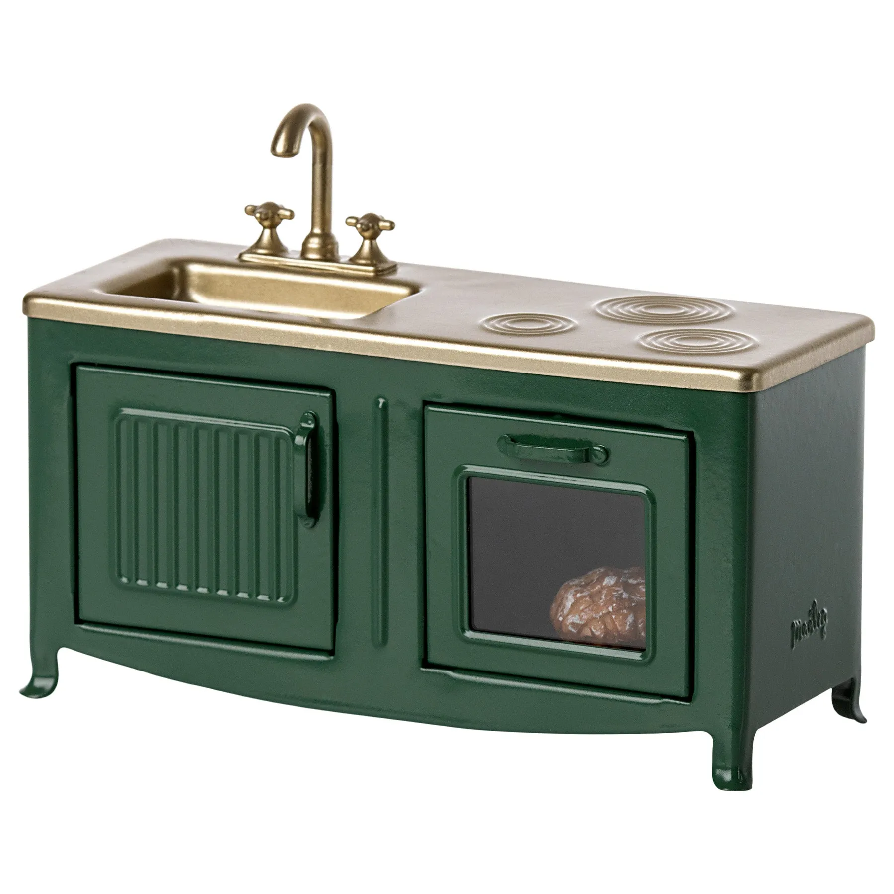 Maileg Kitchen, Dark Green - Mouse