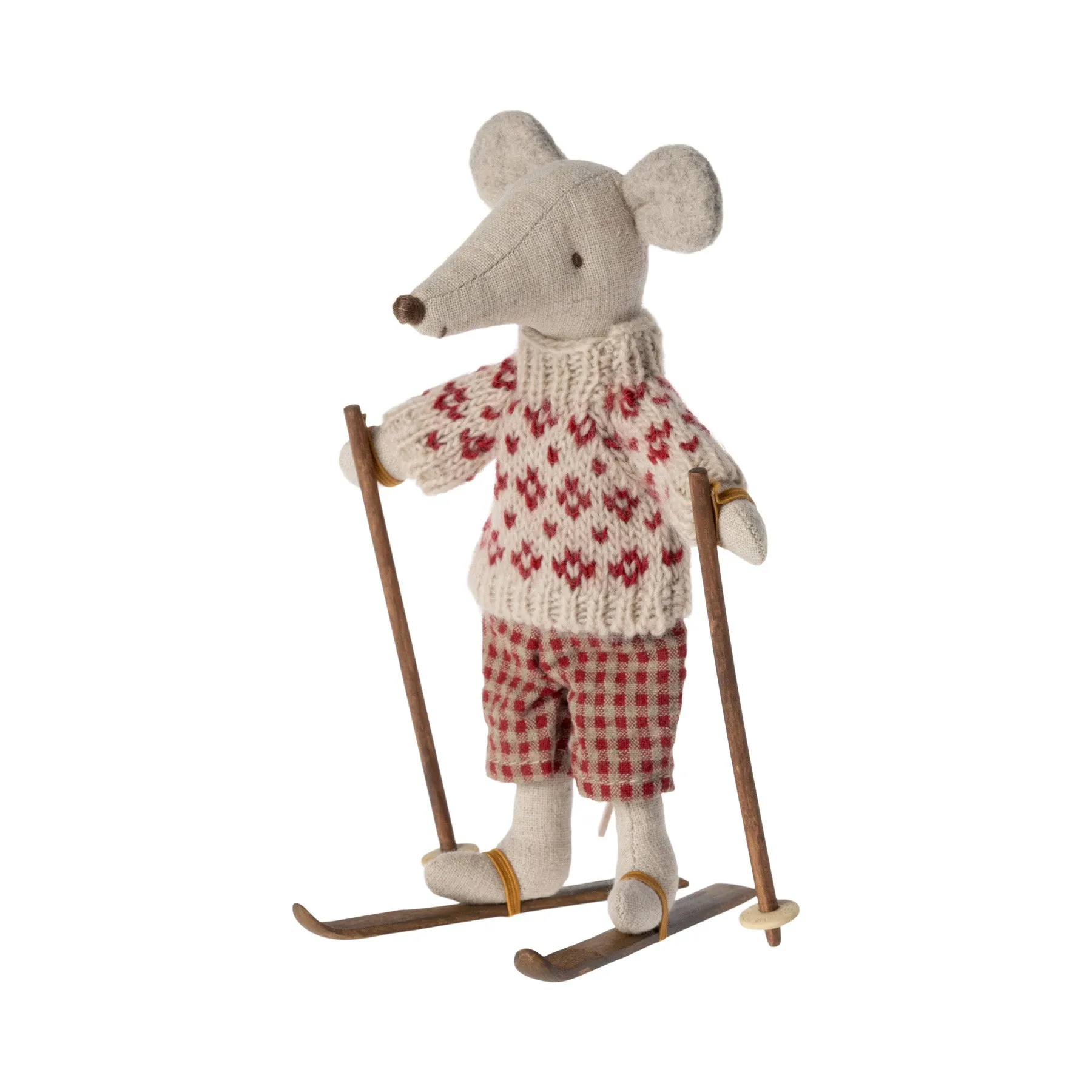 Maileg Ski & Ski Poles for Mum & Dad Mice and