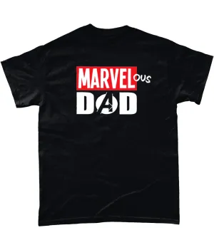 Marvel-ous Dad: White T-Shirt