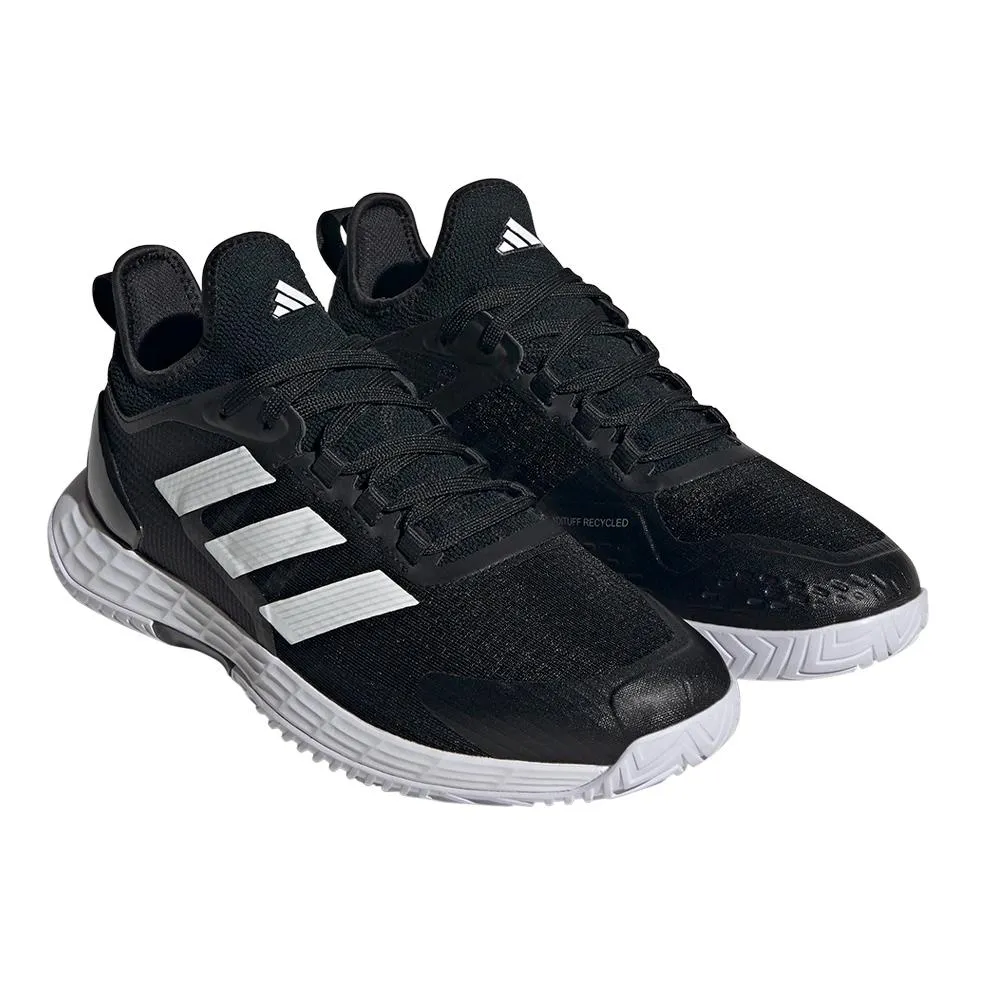 Men's adizero Ubersonic 4.1 Tennis Shoes Black and White