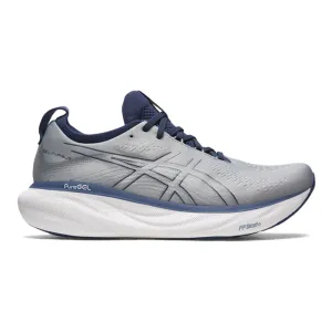 Men's Asics Gel-Nimbus 25, Sheet Rock/Indigo Blue, 11.5 4E Extra Wide