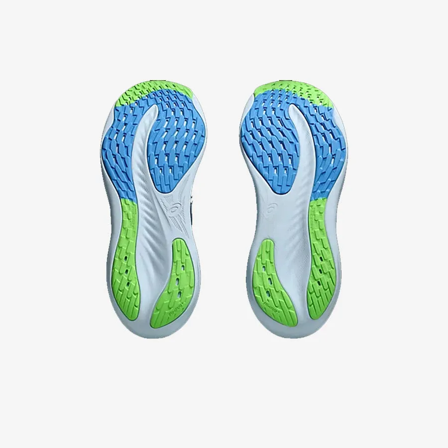 Men's Gel-Nimbus 26 Wide 2E (French Blue/Electric Lime)