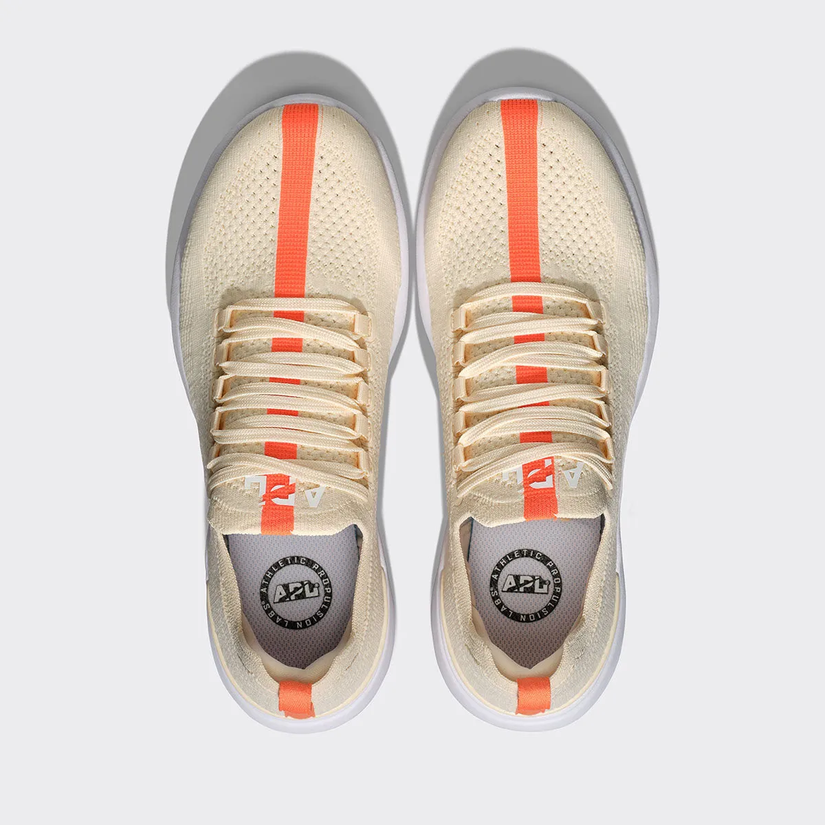 Men's TechLoom Breeze Alabaster / Tangerine / Racer