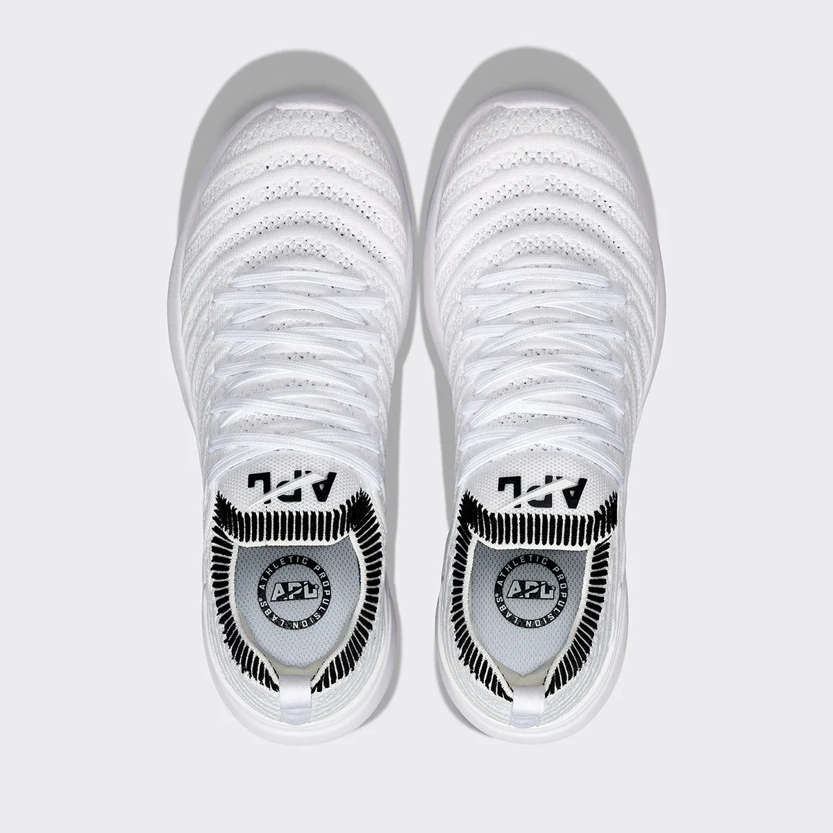 Men's TechLoom Wave White / Black / Ribbed