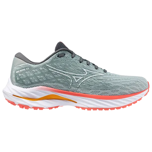 Mizuno | Wave Inspire 20 | Women's | Grey Mist/White